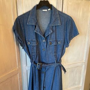 Denim dress